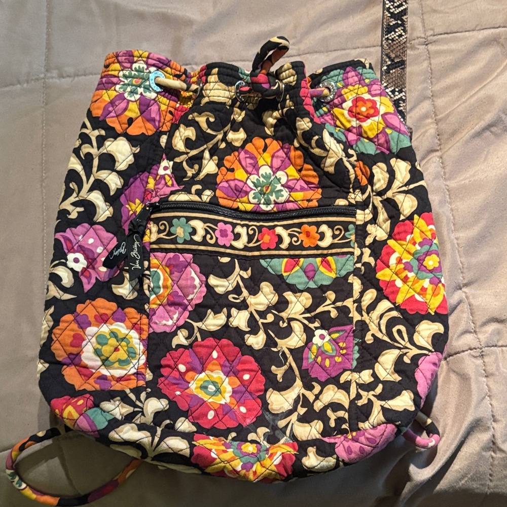 Vera Bradley Multicolor Floral Backpack